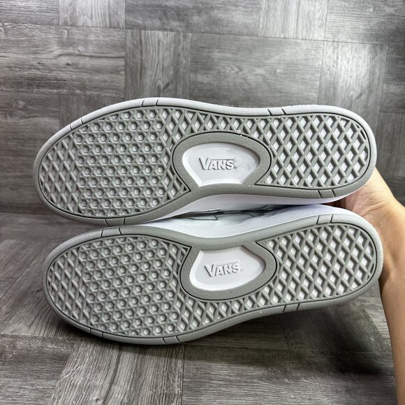 Vans Lowland Mens size 12 ComfyCush V Sport True White Laceless Shoes - Picture 7 of 8